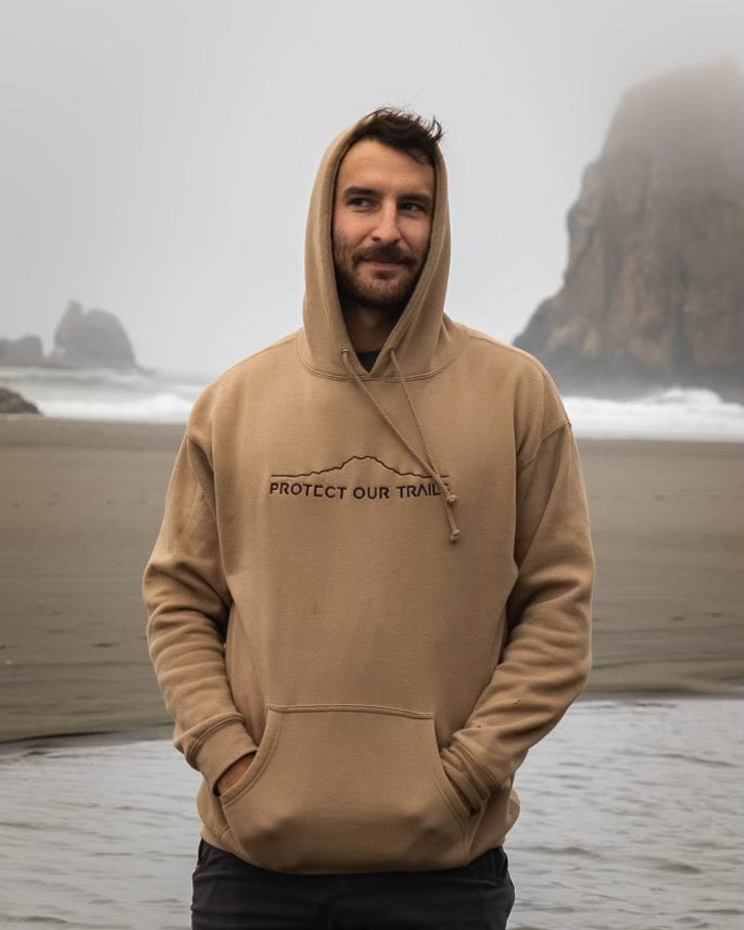 Protect our Trails Hoodie - Black Camo